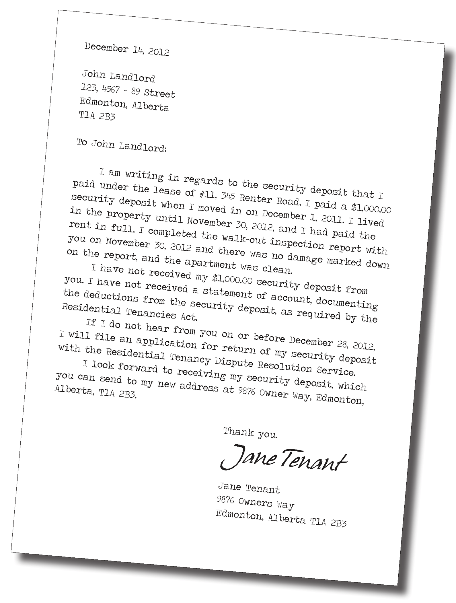 Legal Demand Letter Sample from www.lawnow.org